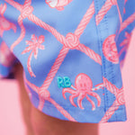 RUGGEDBUTTS Boys Performance Hybrid Stretch Swim Trunks - Fashion Swim Trunks, UPF 50+, Boy Swim Trunks