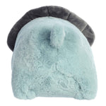 Aurora® Adorable Spudsters™ Taren Triceratops™ Stuffed Animal - Round Shape Makes For Comforting Cuddles - Perfect for Kids All Ages and Animal Loving Adults - Blue 11 Inches