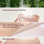 Momcozy Maternity Underwear Seamless, Pregnancy Postpartum Panties Under Bump Maternity Underwear Cotton 4 Pack