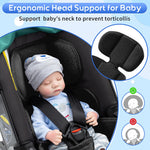 Infant Insert for Doona, Thickened Baby Car Seat Head & Body Support, Universal Carseat Head Support for Infant, Baby Car Seat Cushion with Filled Sponge, Breathable Newborn Car Seat Insert