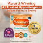Enfamil Nutramigen Baby Formula, Hypoallergenic and Lactose Free Formula with Enflora LGG, Fast Relief from Severe Crying and Colic, Powder Can, 19.8 Oz (Pack of 1)