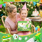 HAIMST Bug Catcher for Kids, Bug Vacuum Catching Kit with Bug Collector Butterfly Net Magnifying Glass Bugs Grabber Insect Catcher Tweezers, Outdoor Explorer Toys Gift for Kids Age 3-12