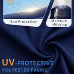 PUMYOON Baby Boys Swim Shirt, Toddler Long Sleeve Rash Guard – UPF 50+ Sun Protection, Quick Dry Moisture Wicking for Beach, Pool and Outdoor Play Navy