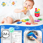Montessori Toys for 1 Year Old, Toddler Fishing Game with Stacking Cups, Learning Educational Toys for 1 2 Year Old Boy Girl Birthday Gifts, Baby Toy 12-18 Months, Sensory Sorting Toy for Toddlers 1-3