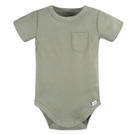 Gerber Baby Bodysuit and Short Set, Olive, 3-6 Months