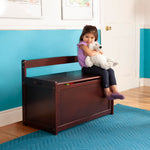 Melissa & Doug Wooden Toy Chest - Espresso