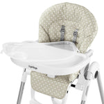 Peg Perego Prima Pappa Zero 3 - High Chair - for Children Newborn to 3 Years of Age - Made in Italy - Mon Amour (Rose Gold & White)
