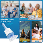 Senvok Choking Rescue Device (2 Sets) - Home Kit & Travel Kit - Anti Choking Device for Kids and Adults, Portable Airway Suction Device, Choking First Aid Device