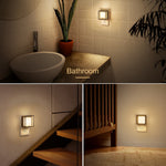 DORESshop LED Night Light, Night Lights Plug Into Wall [2 Pack] with Dusk-to-Dawn Sensor, Dimmable Nightlights, Adjustable Brightness for Bathroom, Hallway, Bedroom,Kids Room,Stairway,Soft White