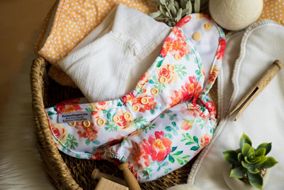 Buttons Cloth Diaper Cover – Snap Super One Size (12-40lbs) (Jane)