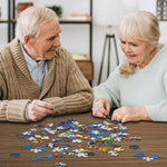 HUADADA Jigsaw Puzzles for Adults 1000 Pieces, Westgate Gardens Interlock Perfectly Letter on Back No Dust, Home Decor Birthday Party Toy for Men Women Elders Seniors (27.5"x19.6"), 1:1 Poster