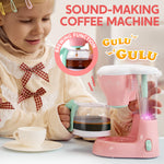 Joyin Play Kitchen Toys, Pretend Food Kitchen Accessories Girls Toy with Coffee Maker, Mixer, Toaster with Realistic Lights& Sounds, Birthday Gift for Kids, Easter Basket Stuffers