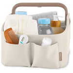 Skip Hop Diaper Caddy Organizer with Touch Sensor Night Light Nursery Style Oat