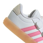 Adidas Unisex-Baby VL Court 3.0, White/Bliss Pink/Alumina, 5
