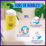 California Baby Calendula Bubble Bath | 100% Plant-Based Kids Bubble Bath | Soothing Lavender Baby Bubble Bath | Free Bubble Wand | 384 mL / 13oz