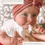 Hippypotamus Reusable Baby Food Pouches for Toddlers - BPA Free Food Grade - Dishwasher & Freezer Safe - Baby Food Containers - Refillable Squeeze Pouch for Applesauce & Yogurt - 12 Pack (Rainbows)