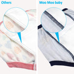 MooMoo Baby Potty Training Pants 8 Packs Absorbent Toddler Training Underwear for Boys and Girls 2T-6T