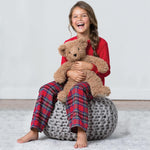 Vermont Teddy Bear Super Soft Almond Brown Teddy Bear – 18 Inch Plush Stuffed Animal to Sleep with, Cozy Bear Plush, Crafted in The USA