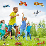 XIPEGPA 60 PCS Glider Planes Bulk Airplane Gliders Toy for Kids Paper Airplane Toys Set for Birthday Party Favor Goodie Bag Stuffers Classroom Prizes Boys and Girls