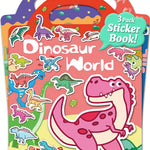 Benresive Reusable Sticker Books for Kids 2-4, Sticker Books for Toddlers 1-3 2-4, Toddler Travel Toys Activities Crafts Gifts - Dinosaurs, Space and Body