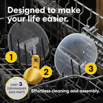 Medela Motion InBra Wearable Breast Pump, Portable Hands-Free Wireless Electric Pump, Highly efficient, Lightweight, Custom fit with Inserts, Rechargeable Battery, Discreet, Quiet, Only 3 Parts