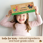 Honeysticks Flower Shaped Beeswax Crayons (12 Pack) - Non Toxic Crayons Made with Pure Beeswax, Chunky Petal Shaped, Easy To Hold And Use, Safe For Ages 1+, Gift for Toddler, Girls 3-6