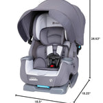 Baby Trend Cover Me™ 4-in-1 Convertible Car Seat, Vespa