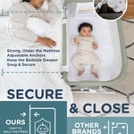 Baby Delight Beside Me Dreamer Bassinet | Bedside Sleeper & Baby Bassinet | 6-Position Height Adjustment | 100% GOTS Certified Organic Cotton Fabric | Organic Sage