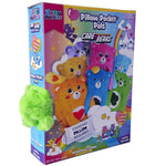 Happy Nappers: Care Bears 26" Pillow Pocket Pal - Good Luck Bear - Plush Character Pillow Case, Animal Cover, Weighted Paws, Soft Huggable Companion, Kids