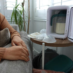 Willow - Glass Breastmilk Pitcher - Dishwasher Safe - 32oz Capacity - Wide Mouth Jar for Easy Transfer & Cleaning - Easy Pour Spout into Bottles or Breast Milk Storage Bags - Breastfeeding Essentials