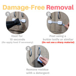 6-Pack Child Proof Locks for Cabinet Doors, Drawers, Fridge, Toilet Seat, Dishwasher, Trash Can, Cupboard - 3M - No Drilling - Child Safety Locks for Cabinets and Drawers - Baby Proofing Cabinets Lock