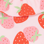 Little Me Clothes for Baby Girls' Strawberry Swimsuit, Chrystal Rose, 2 Toddler