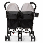 Jeep PowerGlyde Side-by-Side Double Stroller by Delta Children, Grey