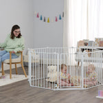 Regalo 194-Inch Super Wide Adjustable Baby Gate and Play Yard, 2-In-1, Bonus Kit, 4 Count (Pack of 1)