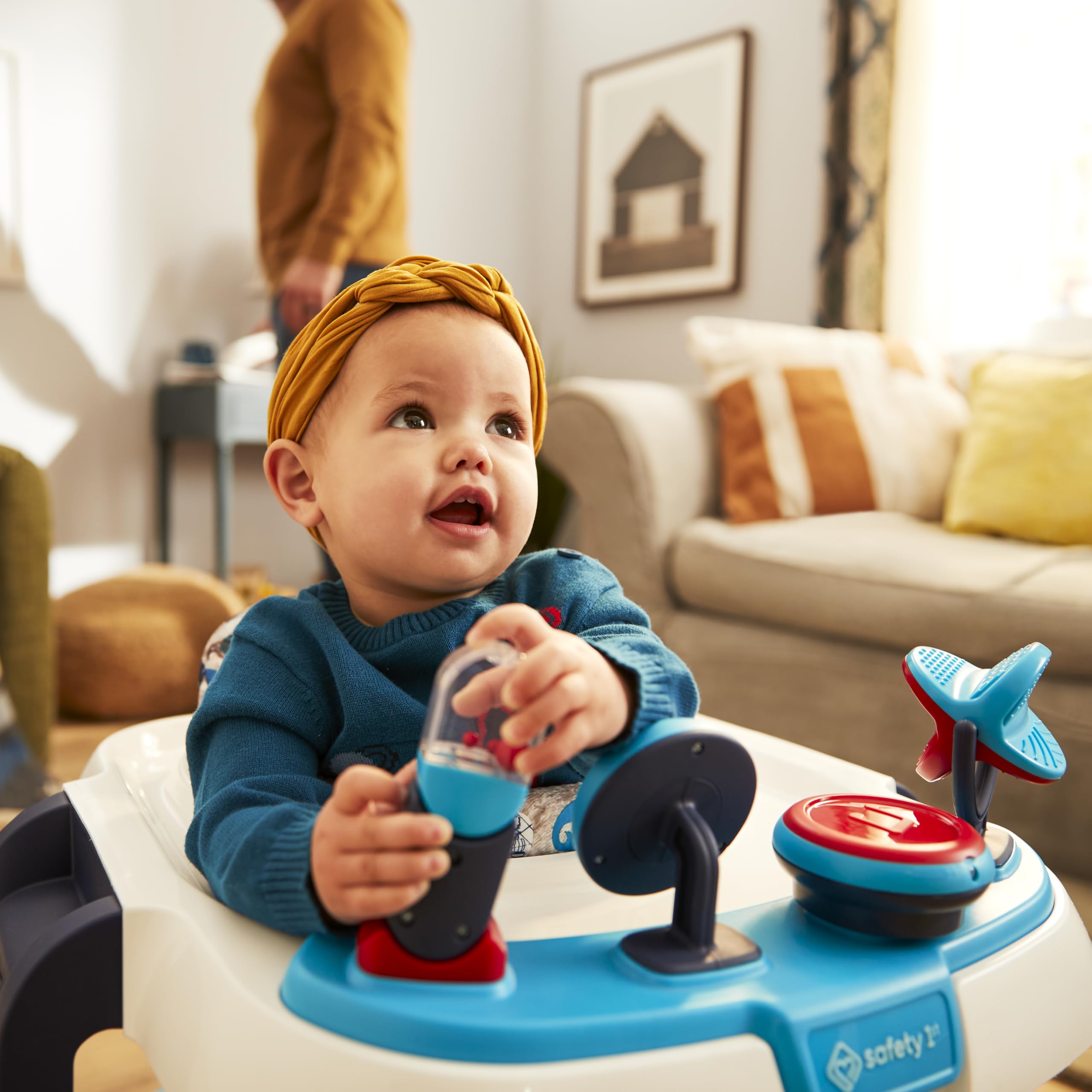 Safety 1st Ready, Set, Walk! DX Developmental Walker, Spotlight Teal