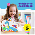 Paint with Water Coloring Book for Kids - Easter Toddler Activities - Mess Free Color Activity - Painting Arts and Crafts for Toddlers Ages 2-4, 1-3, 3-5 - 2 3 Year Old Girl Gifts - Boy Birthday Gift