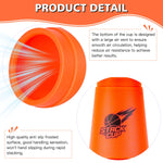DEWEL Quick Stacks Cups, 12 PC of Sports Stacking Cups Speed Training Game (Rew-new)