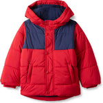 Amazon Essentials Babies, Toddlers, and Boys' Heavyweight Hooded Puffer Jacket