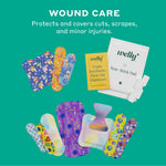 Welly Comprehensive First Aid Kit - FSA Eligible - Adhesive Bandages, Tape and Non-Stick Pads, Butterfly Strips, Cleansing Wipes, Ointments, Gauze, and More - 240 Pieces