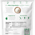 Goat Milk Powder, 2 Lb | Grass Fed Source, Australian Farm Derived, Unadulterated Formula, Easily Digested | Rich in Protein, Calcium, & Probiotics | Non-GMO, Gluten Free, Pet Friendly