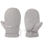 Urban Virgin Infant Baby Toddler Kids Winter Mittens Lined Fleece Warm Waterproof Ski Snow Gloves For Boys Girls 2 Pairs Grey&Navy Blue 6-24 Months