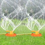 Water Sprinkler for Kids Toddlers Sprinklers with Roating Spray Nozzles Attaches Garden Water Hose Outdoor Play Outside Toys 1-3 2-4 Summer Backyard Lawn Game Yard Water Toy for Kids 3-5 4-8 Boy Girl