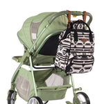 Wrangler Aztec Backpack Organized Daypack Travel Baby Bag with Stroller Strap and Side Bottle Pockets