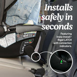 Graco Gomax Infant Car Seat, Baseless Car Seat with Canopy, Rear Facing, Lightweight Carseat