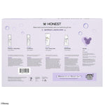 The Honest Company Calm Lavender Bathtime Gift Set + Disney Design | Hypoallergenic Bath for Sensitive Skin | Shampoo + Body Wash, Face + Body Lotion, Bubble Bath, Conditioner, Sponge