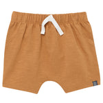 Modern Moments by Gerber Baby Boys' Sleeveless Shirt and Shorts Set, Ivory Sailboats/Medium Brown, 18 Months