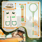 SMILESSKIDDO Kids Explorer Kit, 27 Pcs Outdoor Explorer Kit & Bug Catching Kits - Kid Nature Kits Outdoor Camping Adventure Toys for Kids 3+ Years Old