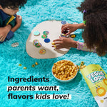 Little Spoon Mac and Cheesy Veggie Loops, Chickpea and Carrot Snack, Baked Not Fried, Avocado Oil, Hidden Veggies, Tastier Snacks for Kids, 3g Protein, Gluten-Free, 4 Pack