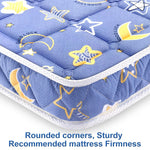 Lillibearas Premium Crib Mattress and Toddler Mattress 52" x 27.6" x 5",Firm,Breathable Hypoallergenic for Standard Cribs and Toddler Bed