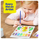 Paint with Water Coloring Book for Kids - Easter Toddler Activities - Mess Free Color Activity - Painting Arts and Crafts for Toddlers Ages 2-4, 1-3, 3-5 - 2 3 Year Old Girl Gifts - Boy Birthday Gift